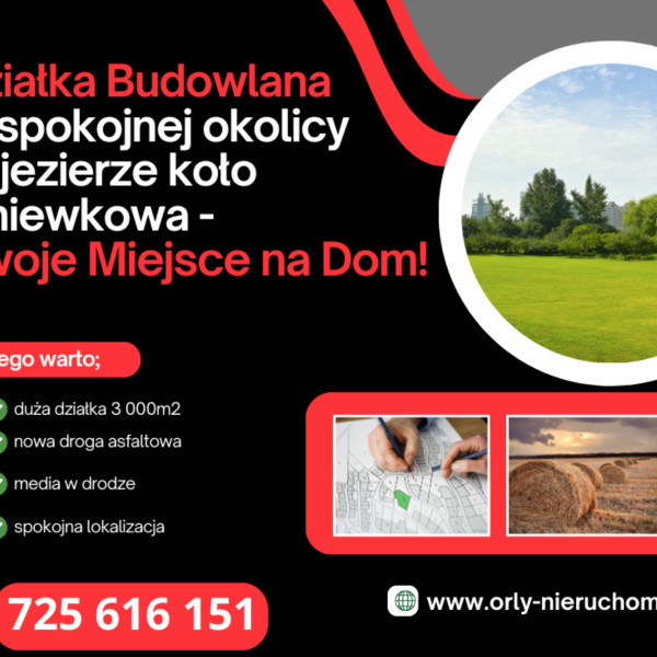 Działka Budowlana w Zajezierzu – Spokojna Lokalizacja Blisko Natury!