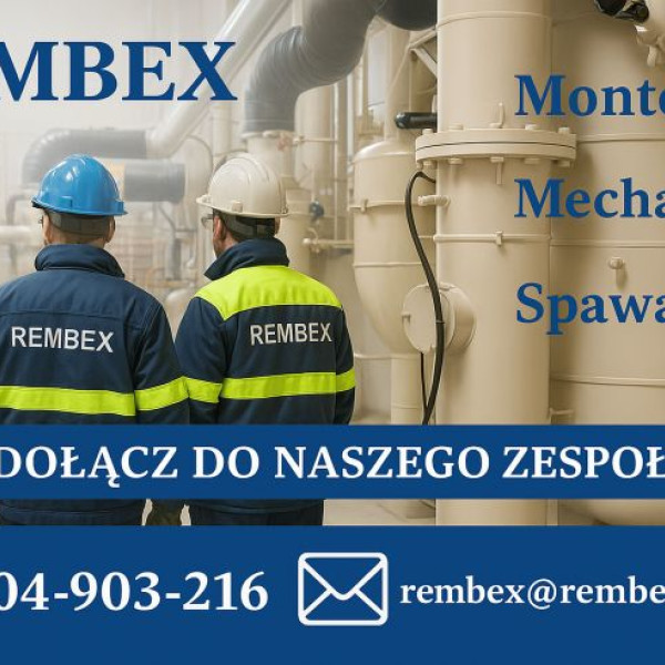 Ślusarz / Monter / Mechanik przemysłowy (m/k)