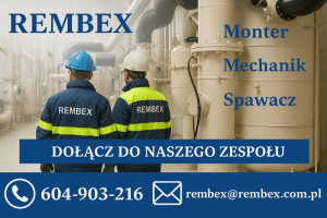 |Ślusarz / Monter / Mechanik przemysłowy (m/k)