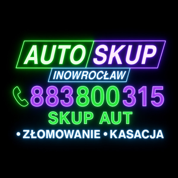 SKUP AUT INOWROCŁAW - KASACJA / ZŁOMOWANIE 