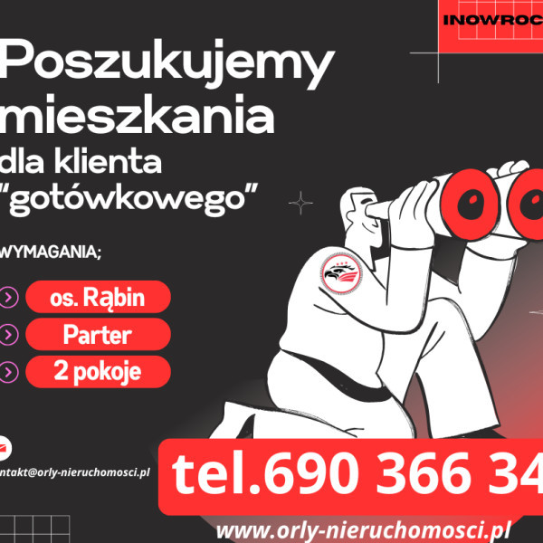 Poszukujemy mieszkania