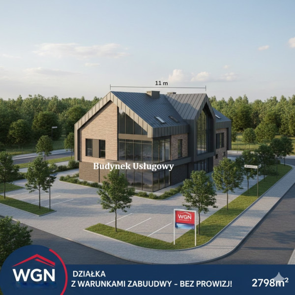 OKAZJA! Działka pod usługi w Inowrocławiu – tylko 124 zł/m2! 0% PROWIZJI