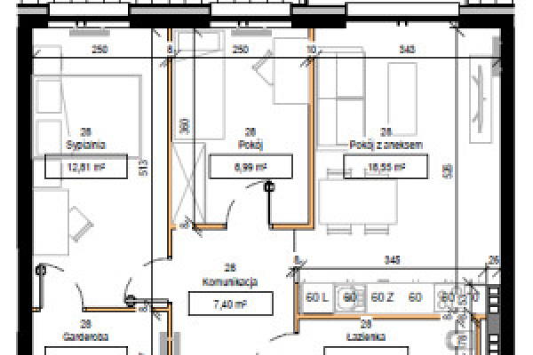 |Ostatnie mieszkania - 56,90 m2 - możiiwość wykończenia pod klucz INOWROCŁAW