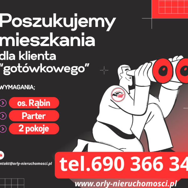 Poszukujemy mieszkania