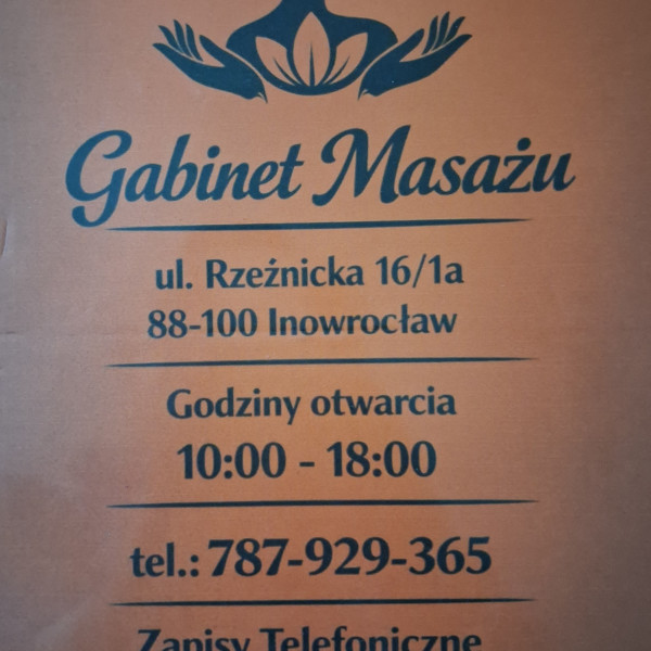 GABINET MASAŻU 