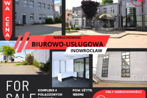 |Nowoczesna nieruchomość biurowo-usługowa w sercu Inowrocławia.