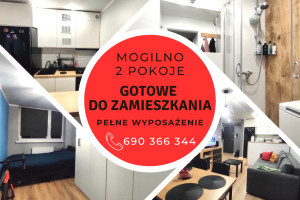 |Nowoczesne mieszkanie 2-pokojowe w centrum Mogilna – gotowe do zamieszkania!