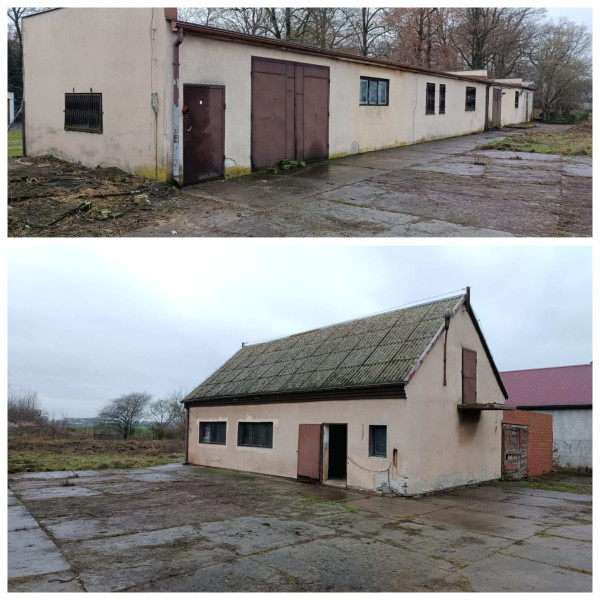 Sprzedam trzy budynki murowane ok. 520 m2 na działce 4000 m2 blisko INOWROCŁAWIA