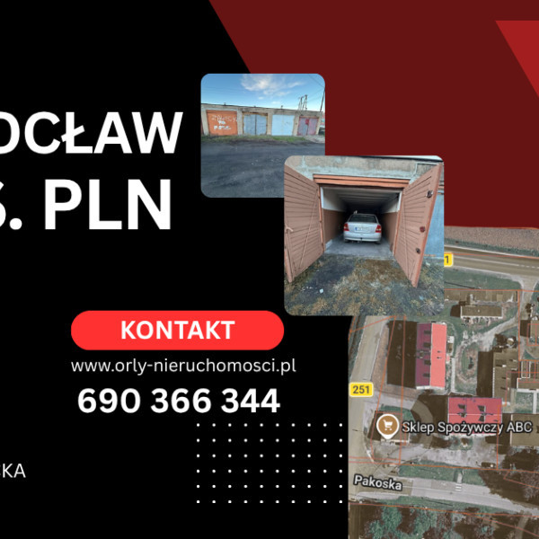 Prawdopodobnie najtańszy garaż w Inowrocławiu :-)