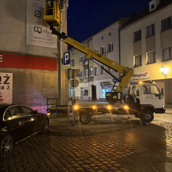 Podnośnik koszowy/ Wycinka drzew 