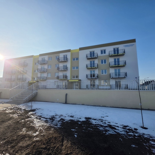 Nowe mieszkanie dwupokojowe w Kruszwicy w bloku z windą