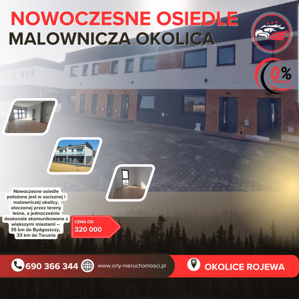 Mieszkania na nowo powstającym osiedlu w malowniczej okolicy