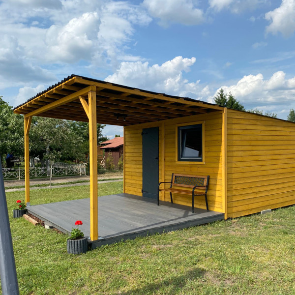 Działka ROD 500 m² – nowa altana, łazienka, duży taras, parking