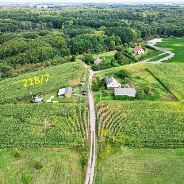 Uzbrojona działka budowlana przy lesie z WZ!