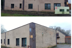 |Sprzedam trzy budynki murowane ok. 520 m2 na działce 4000 m2 ok. 10 km od INOWROCŁAWIA