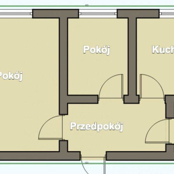 OKAZJA 2 pokoje 46,97 m2 os. Nowe INOWROCŁAW