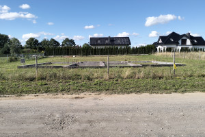 |Działka budowlana 1300 m² z projektem „Orka III” i wykonanymi fundamentami – Jankowo k. Pakości
