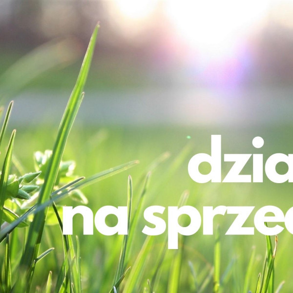 Sprzedam działkę budowlaną 971 m2 przy granicy z INOWROCŁAWIEM