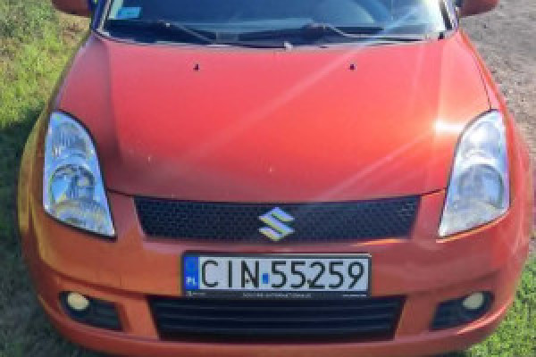 |SUZUKI SWIFT 2007 kolor rudy 