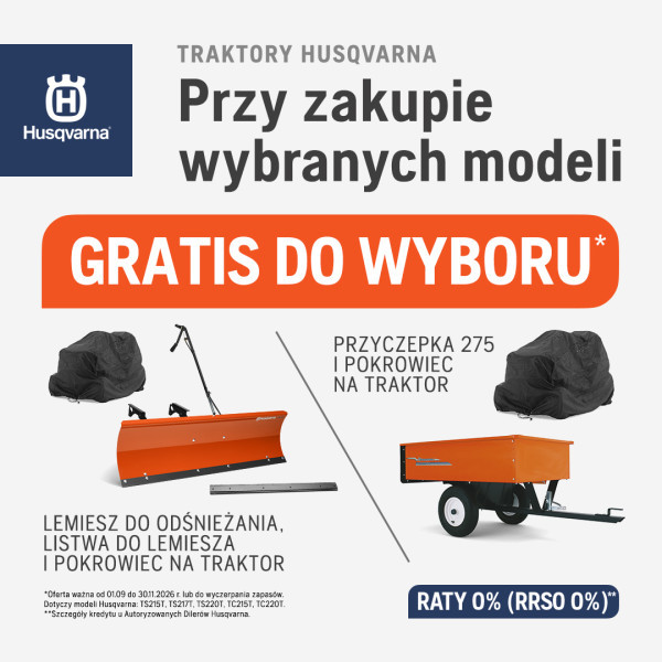 Jesienne promocje marki HUSQVARNA