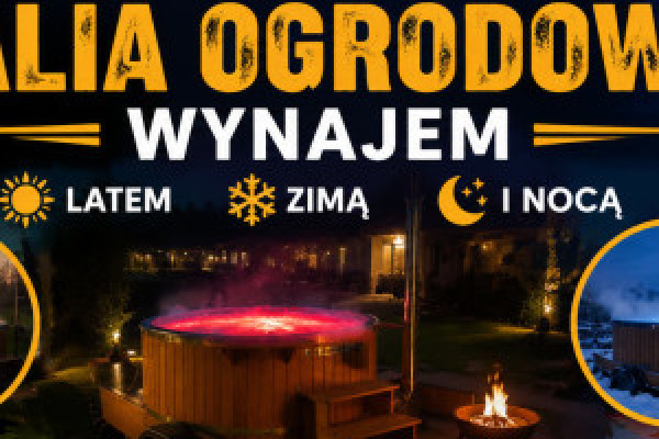 |Wynajem mobilnej balii ogrodowej 