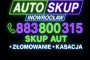 SKUP AUT INOWROCŁAW - KASACJA / ZŁOMOWANIE 