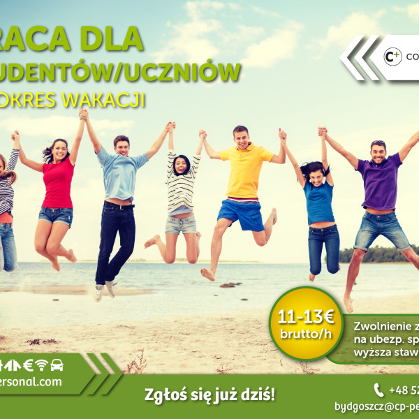 Inowrocław - Dam Pracę-Praca Dla STUDENTÓW / MATURZYSTÓW Na... Ino ...