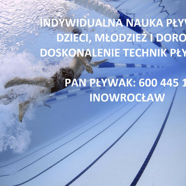 PAN PŁYWAK - NAUKA PŁYWANIA -INOWROCŁAW
