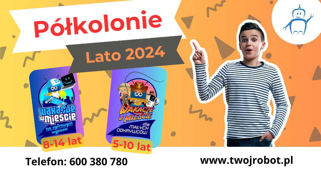 polkolonie twoj robot grafika