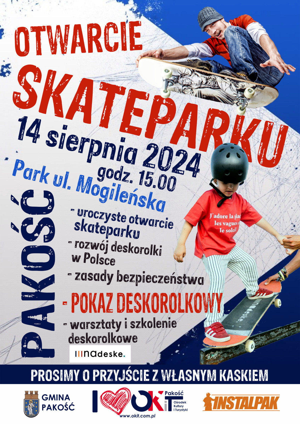 Otwarcie skateparku