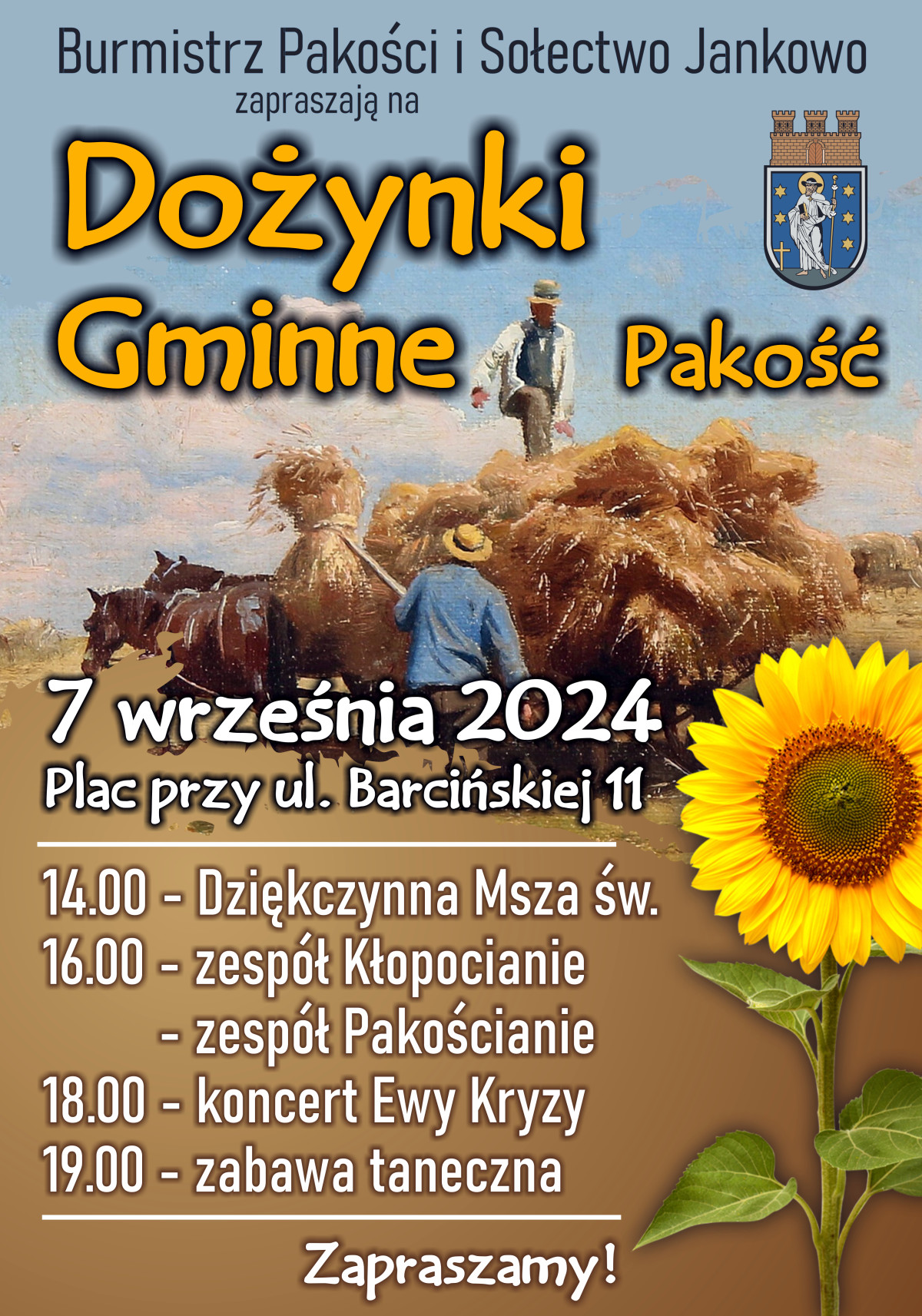 Dożynki 2024 - plakat-1