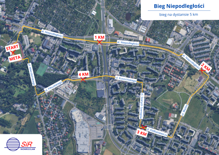 Bieg_Niepodleglosci_-_Trasa