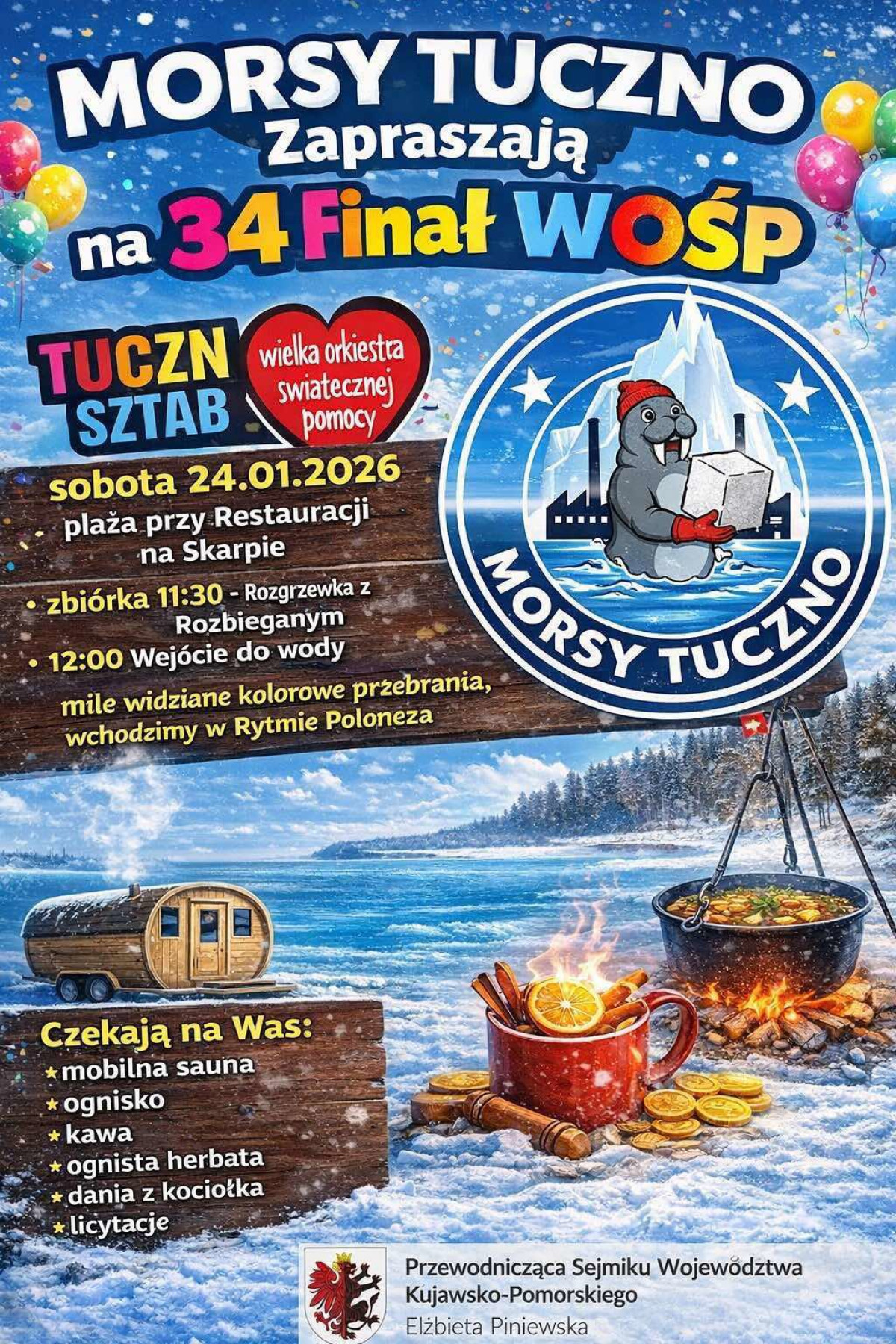 Morsowanie dla WOŚP 24.01.2026 