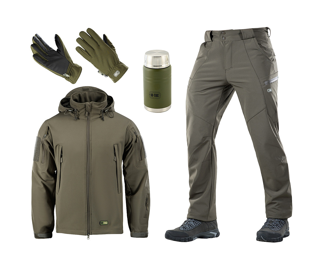 kurtka-softshell-spodnie-termos-rekawiczki