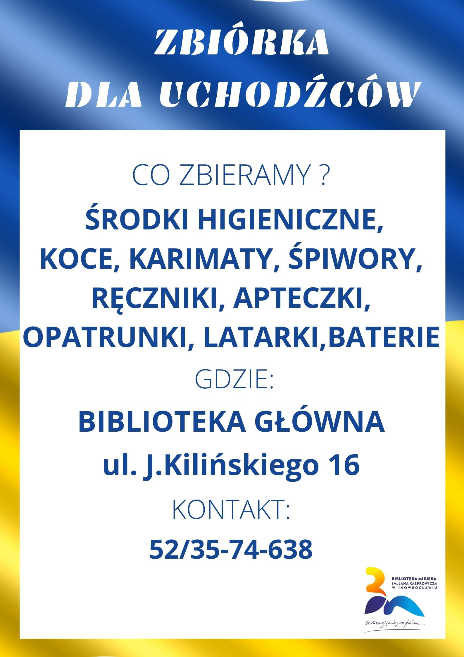 plakat ZBIÓRKA