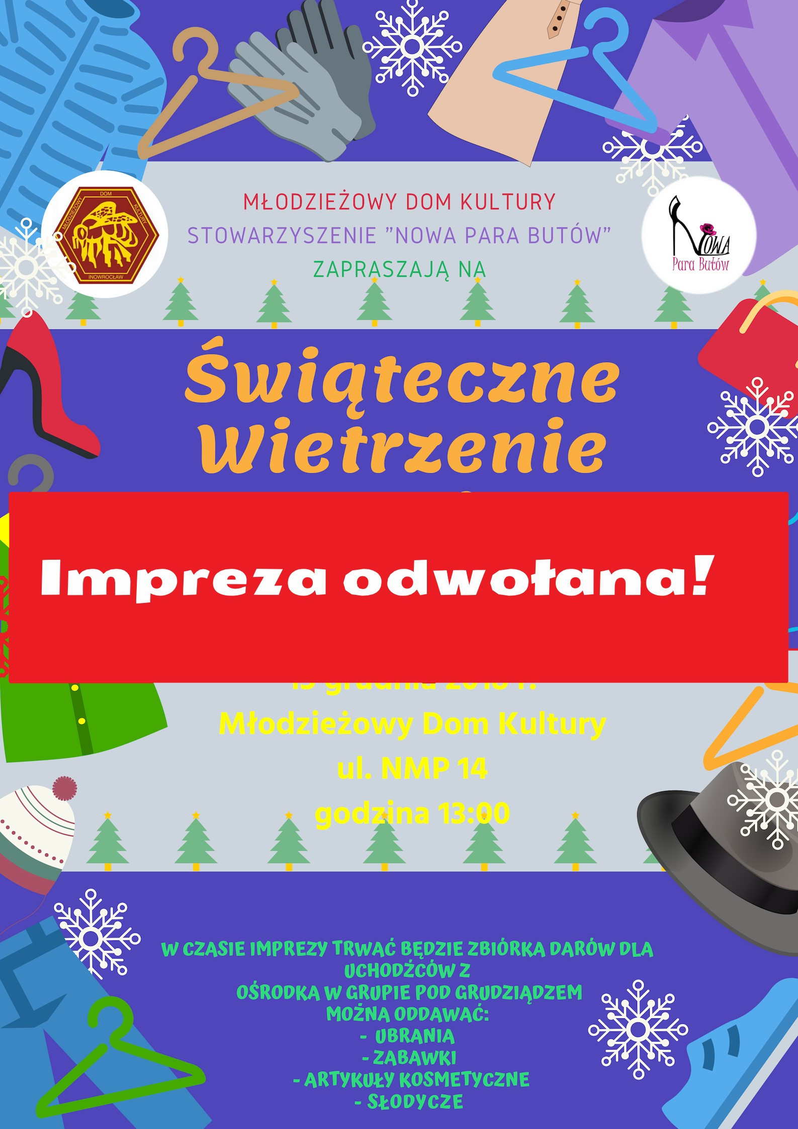 odwołane