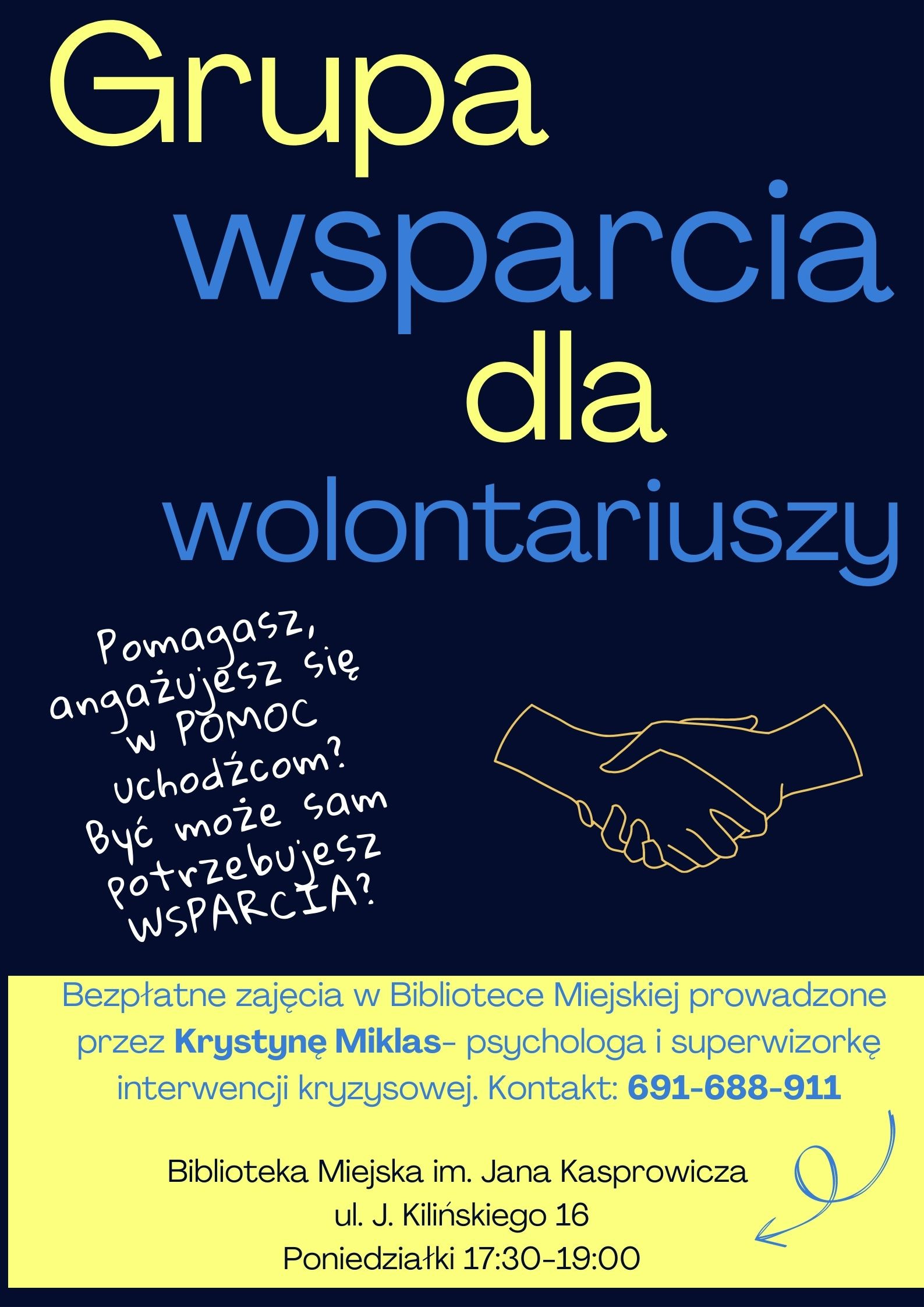 Grupa wsparcia plakat (2)