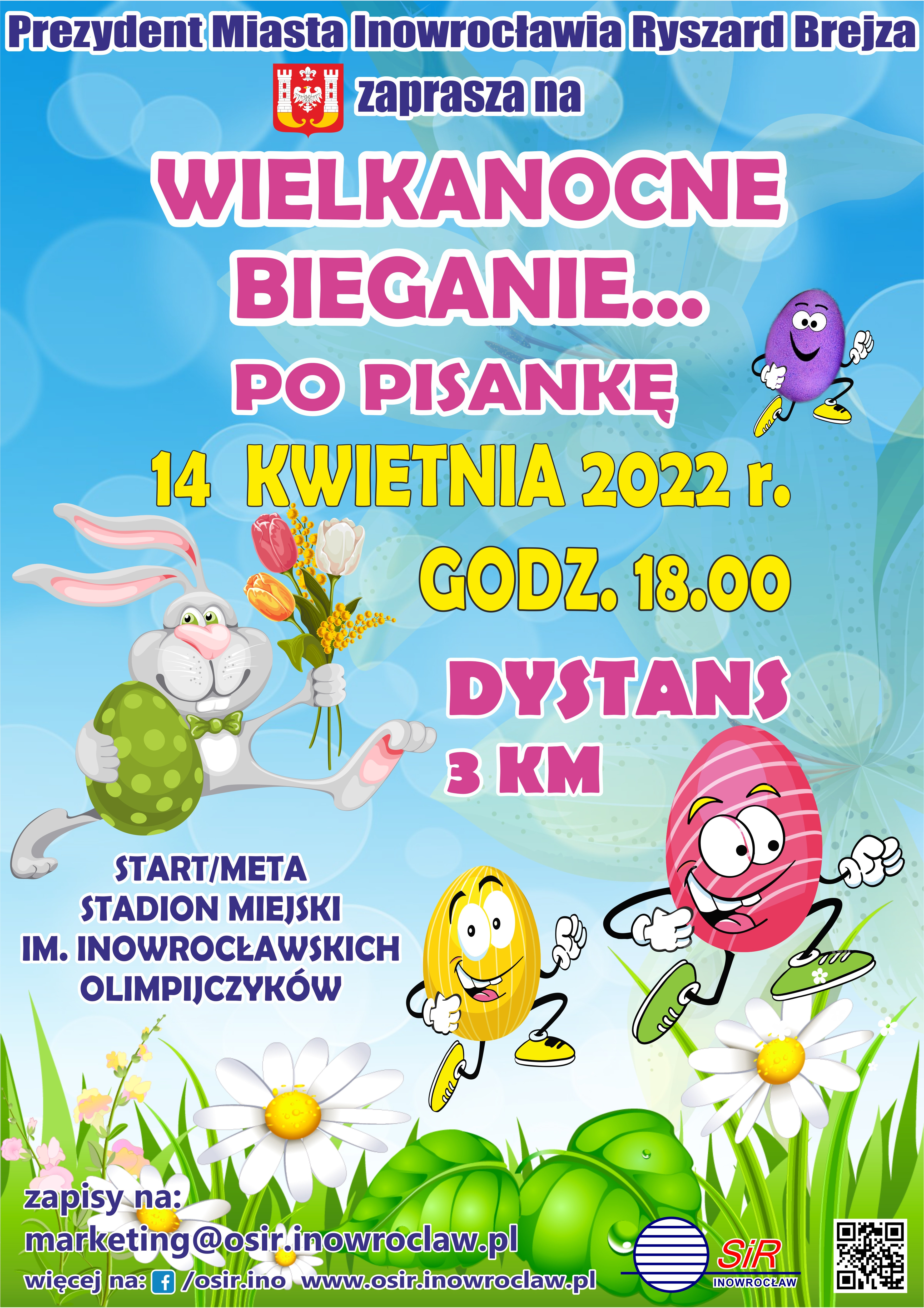 plakat wielkanocne bieganie v3