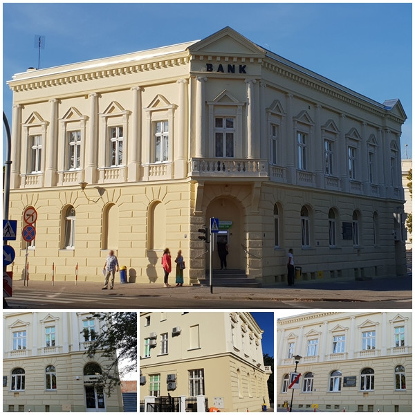 Renowacja elewacji budynku Banku Spółdzielczego