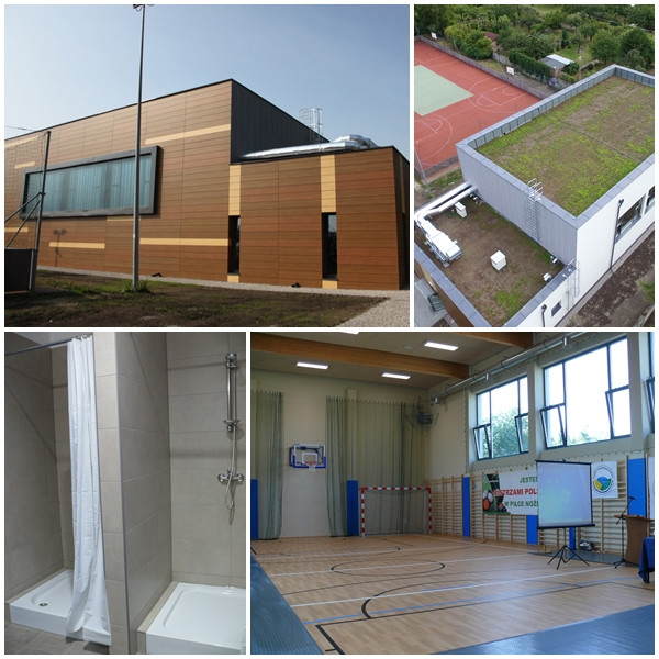 Sala gimnastyczna przy ZSP im. Kotańskiego