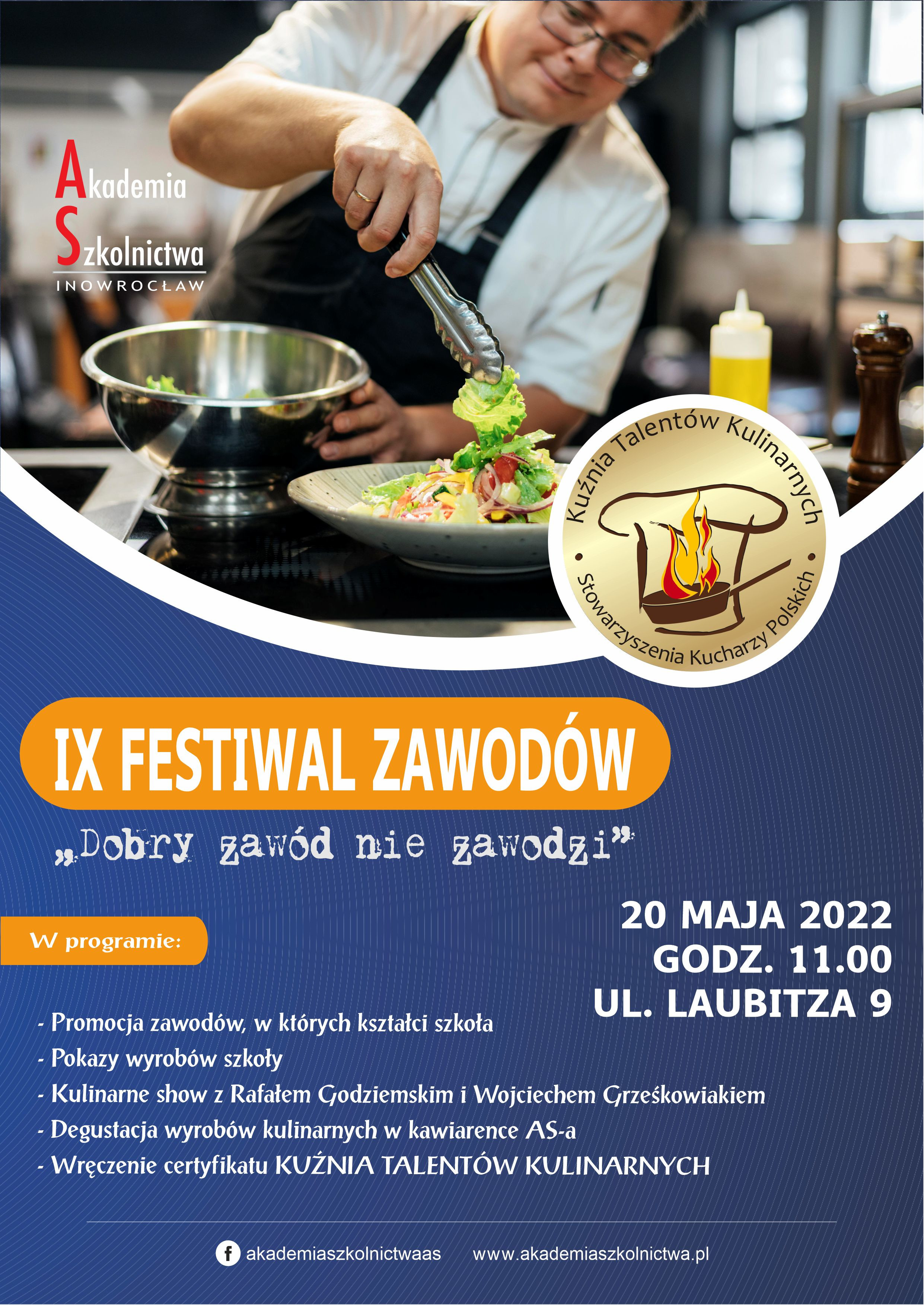 Plakat Festiwal Zawodów
