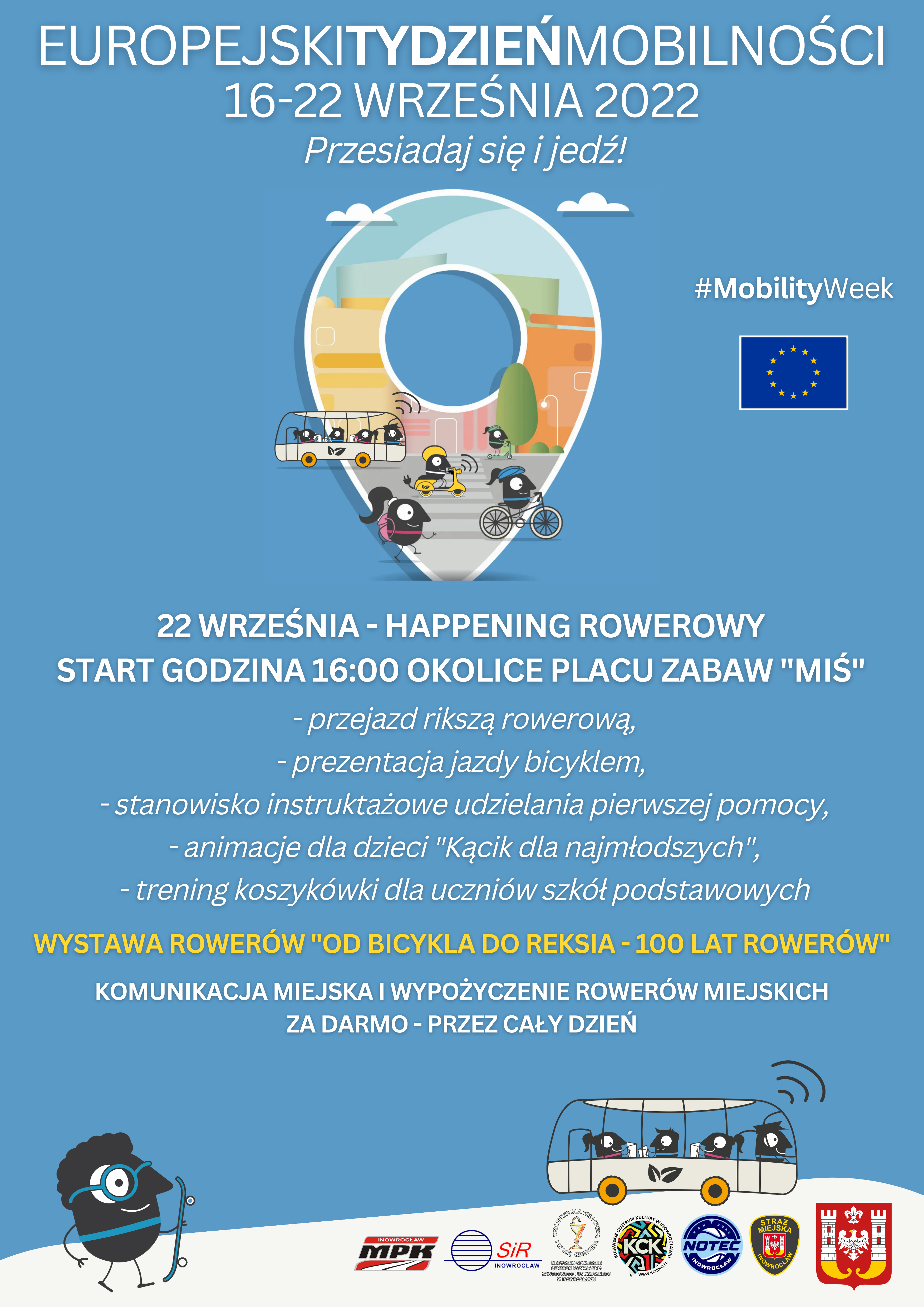 Europejski Tydzień Mobilności 2022 - plakat (2)