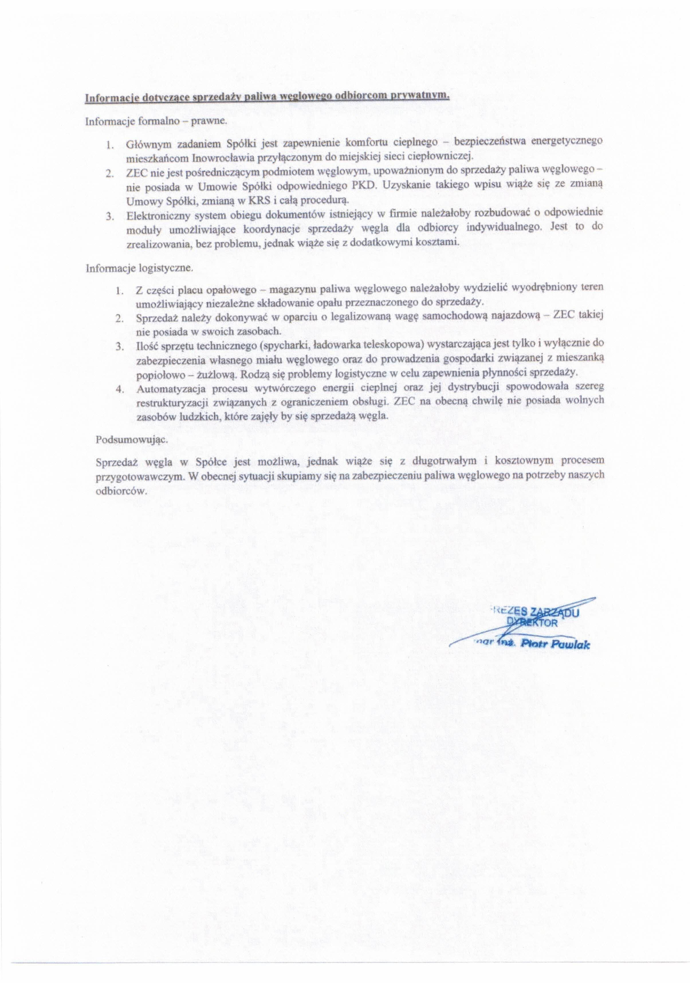 Stanowisko Urzędu Miasta Inowrocławia ws. dystrybucji węgla przez JST-page-002