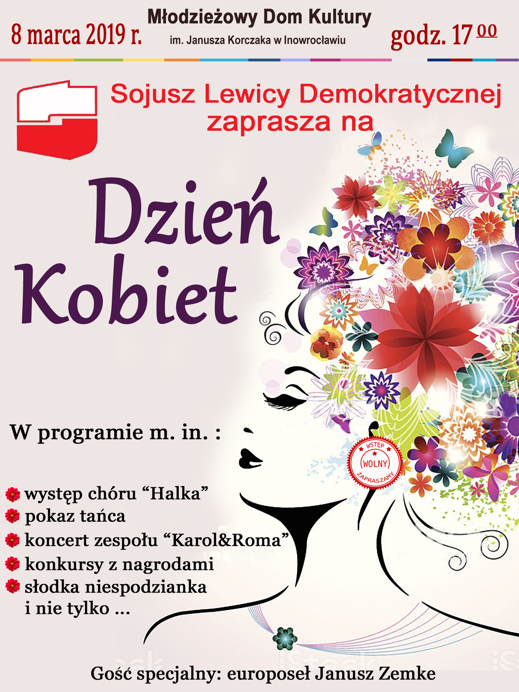 Plakat Dzień kobiet 2019