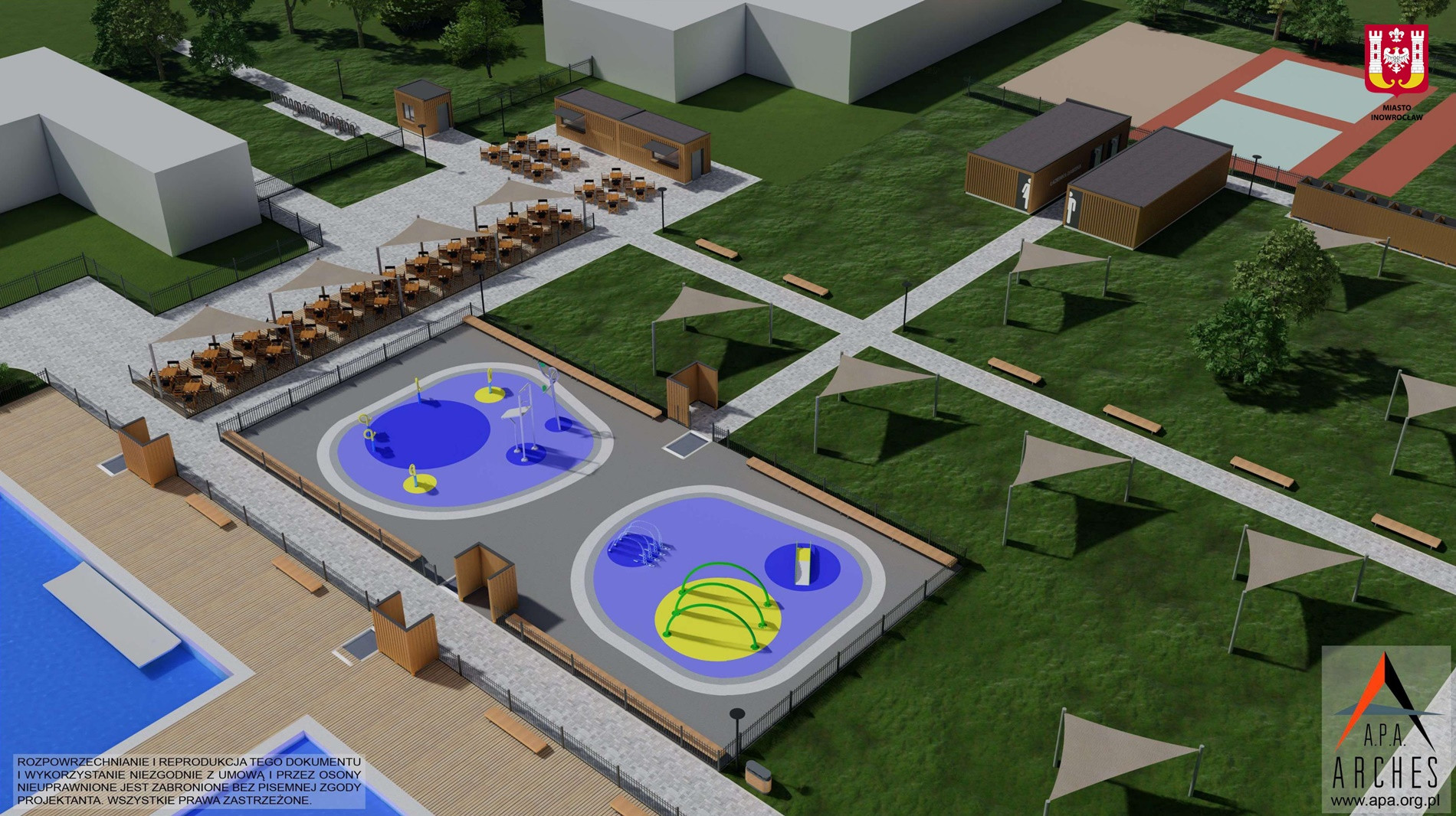 Wizualizacja basenu odkrytego 04