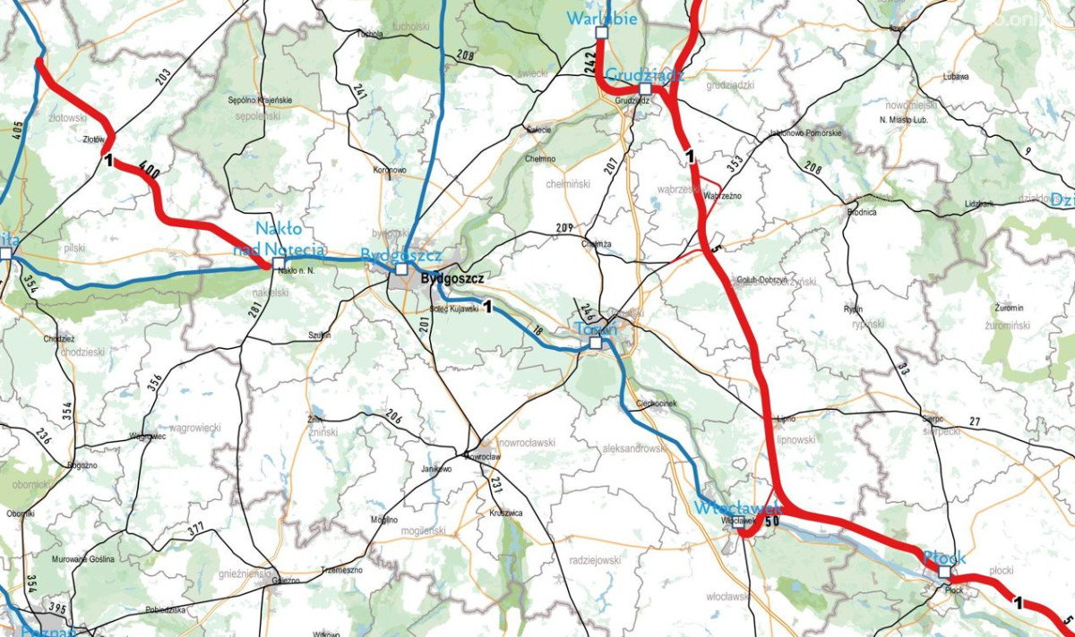 Bydgoszcz i Toruń a CMK-Północ CPK