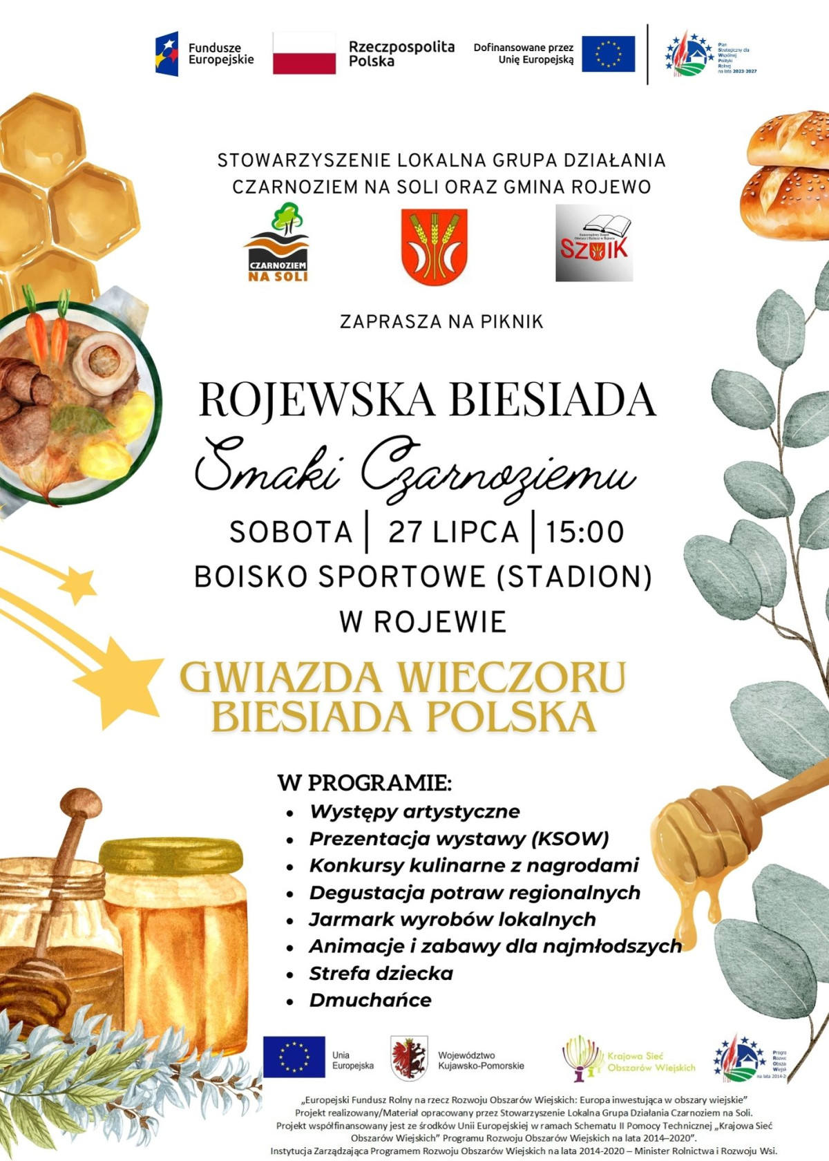 Plakat - Biesiada Rojewska