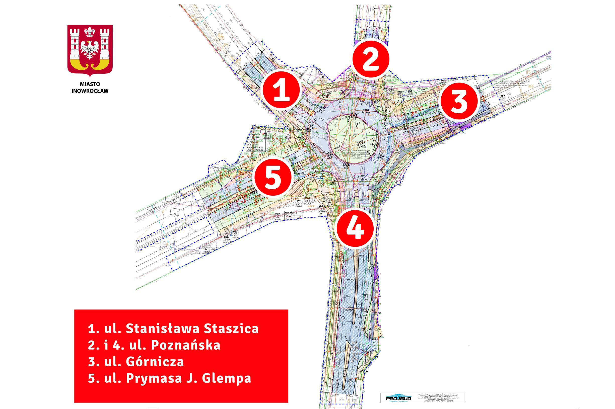 Projekt skrzyżowania