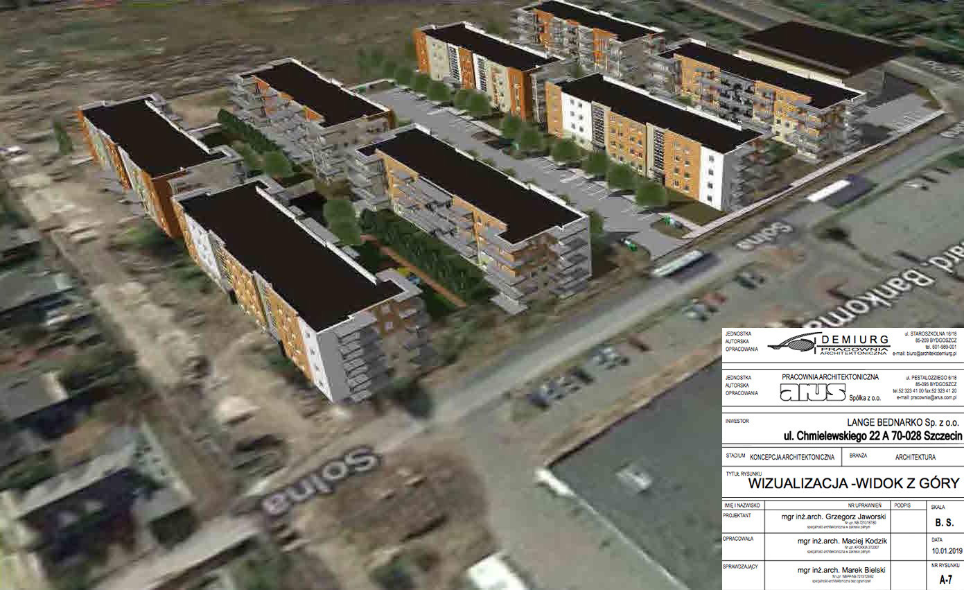 Wizualizacja budynków 