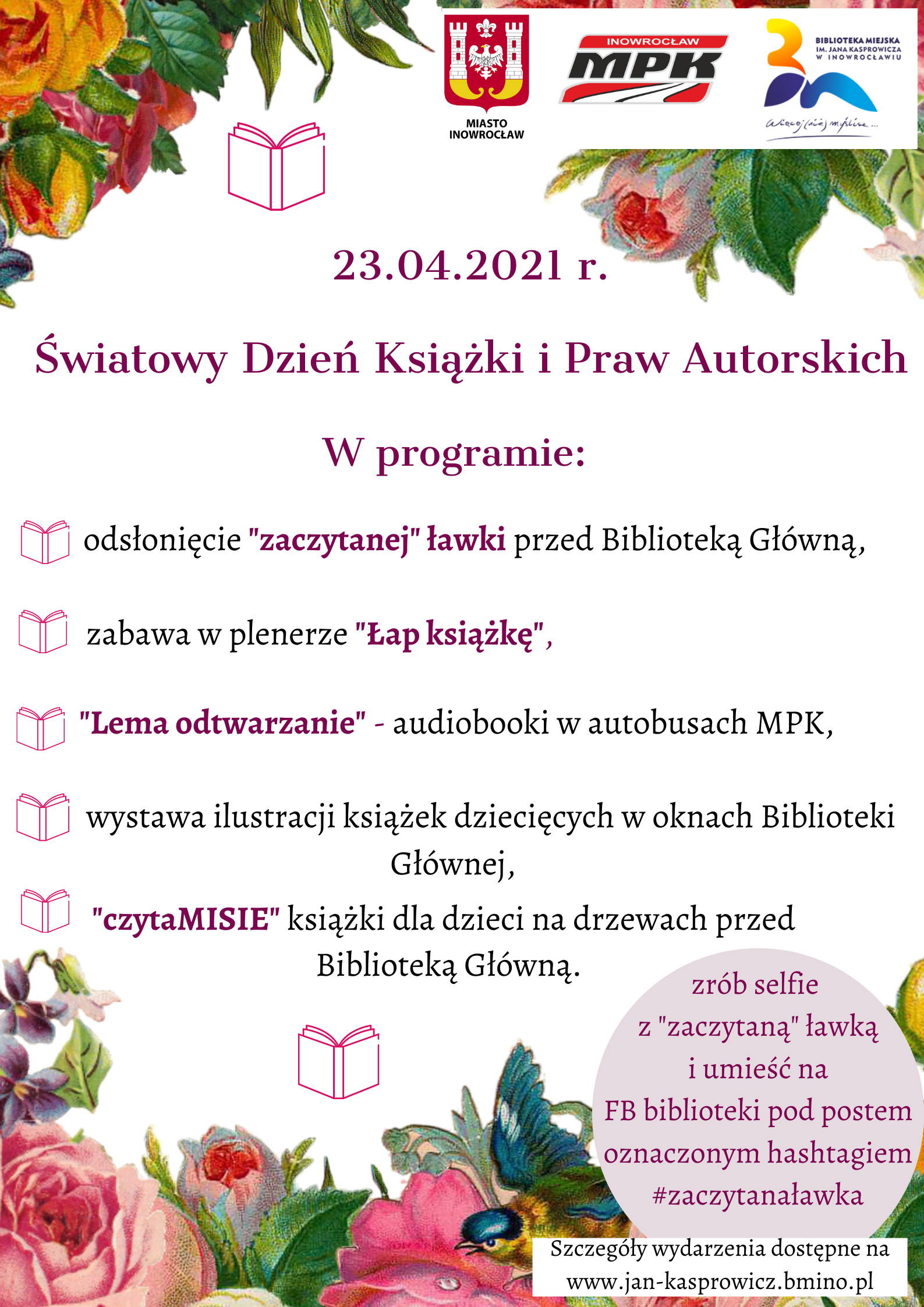 wiatowy Dzień Książki i Praw Autorskich